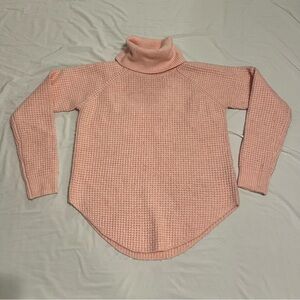 Kuhl Soft Pink Cowl Neck Sweater